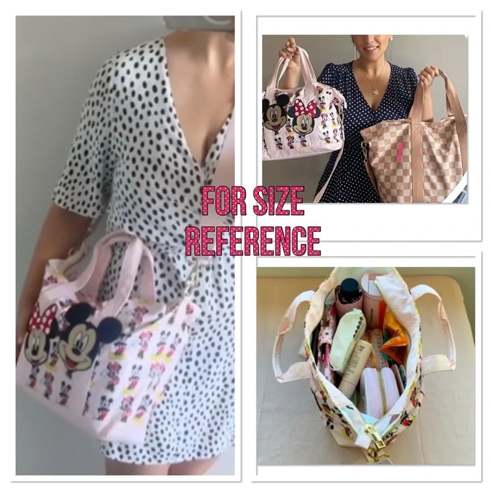 Stoney Clover Disney Ultimate Pair Mickey and Minnie Mouse Mini Tote Bag handbag - Picture 11 of 11